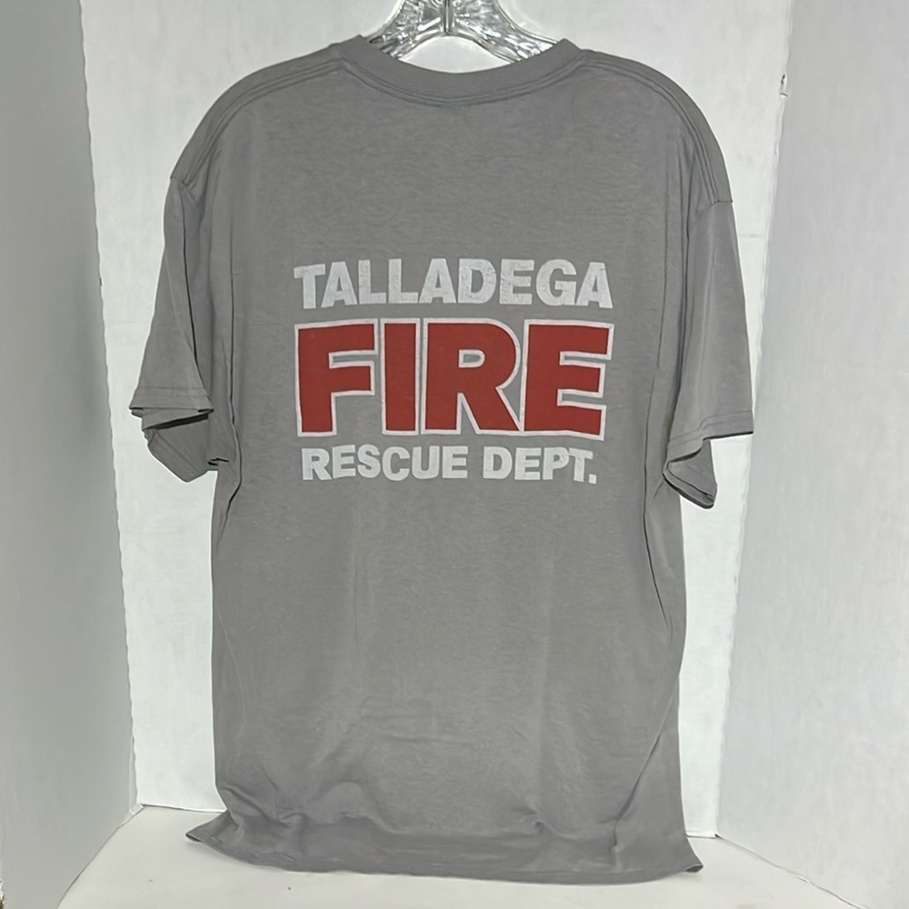 Gildan Gray Short Sleeve Tee Classic Crew Neck - Picture 3 of 9